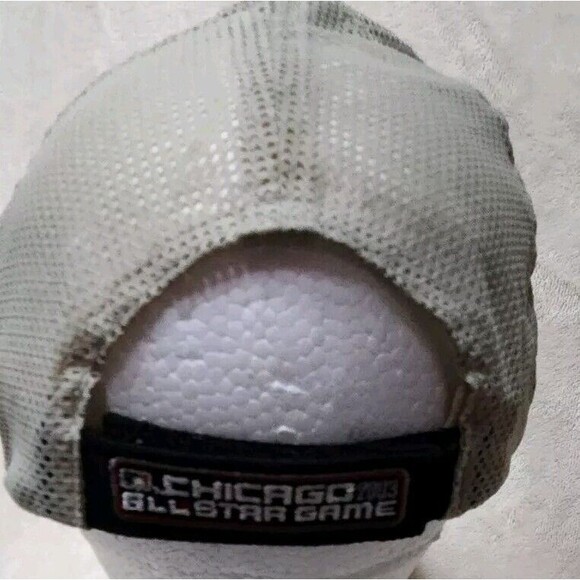 White Sox MLB All-Star Game 2003 Teams Retro  Trucker Cap Defect Inner Cap Vtg - Picture 3 of 12